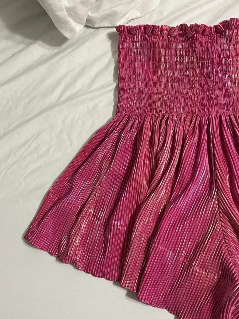 Queen Of Sparkles Pink Swing Shorts Size XS